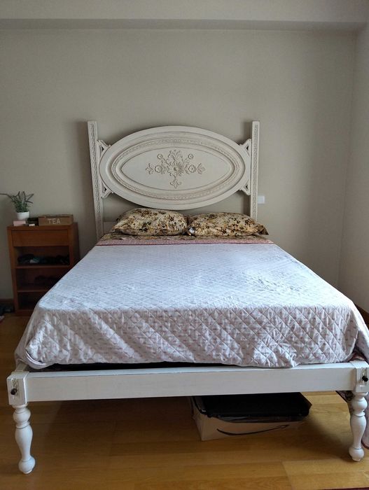 Cama com colchão NOVO