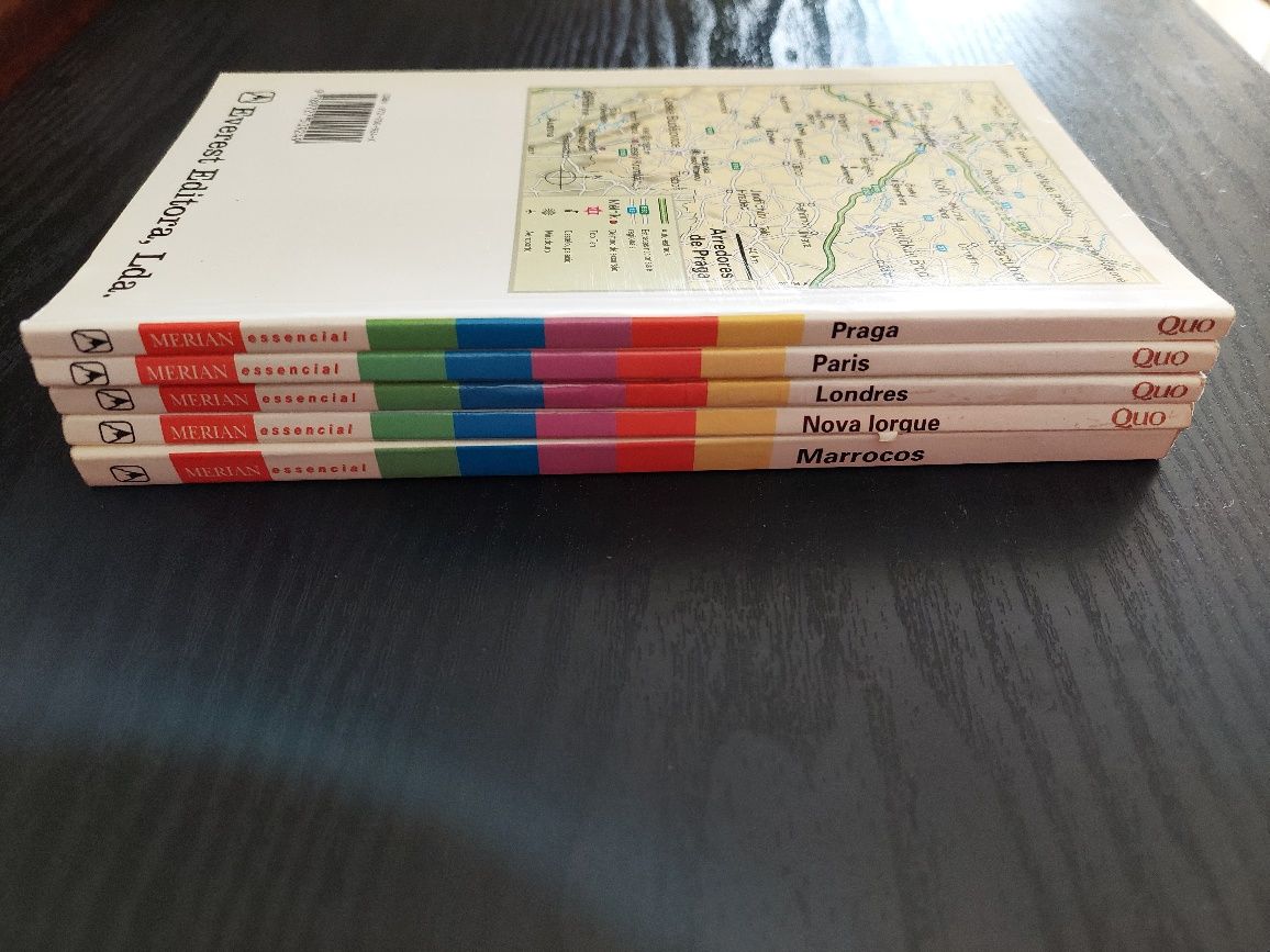 Guias de viagem, merian essential da everest editora