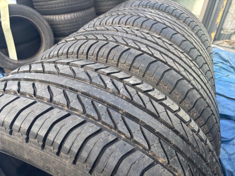 235-55-R19 DUNLOP  4 штуки комплект летней резины GERMANY 2022