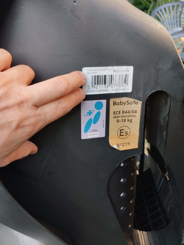 Cadeira auto Akita da Babysafe