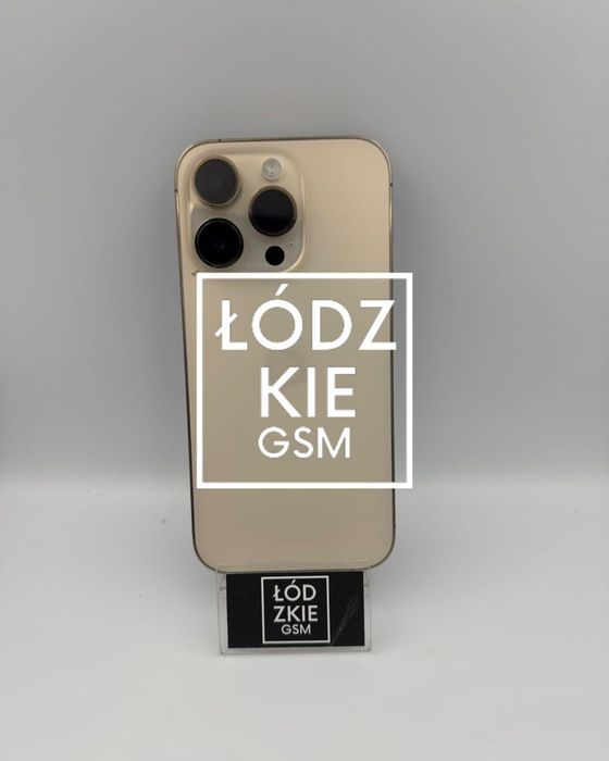 IPHONE 14 PRO 128GB GOLD BAT.86% 2199ZŁ Łódzkie GSM Rzgowska 16
