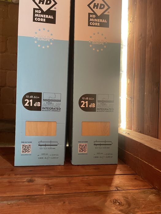 Panele laminowane wodoodporne Arbiton 40m2,  18 paczek