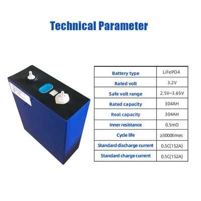 LiFePO4 EVE 280Ah ячейки Grade-A 3.2V