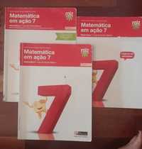 Matemática em ação 7 - 2 volumes + caderno actividades