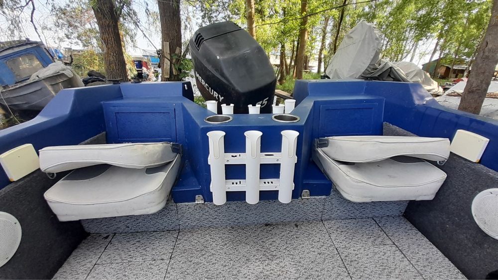 Катер Темп mercury 75