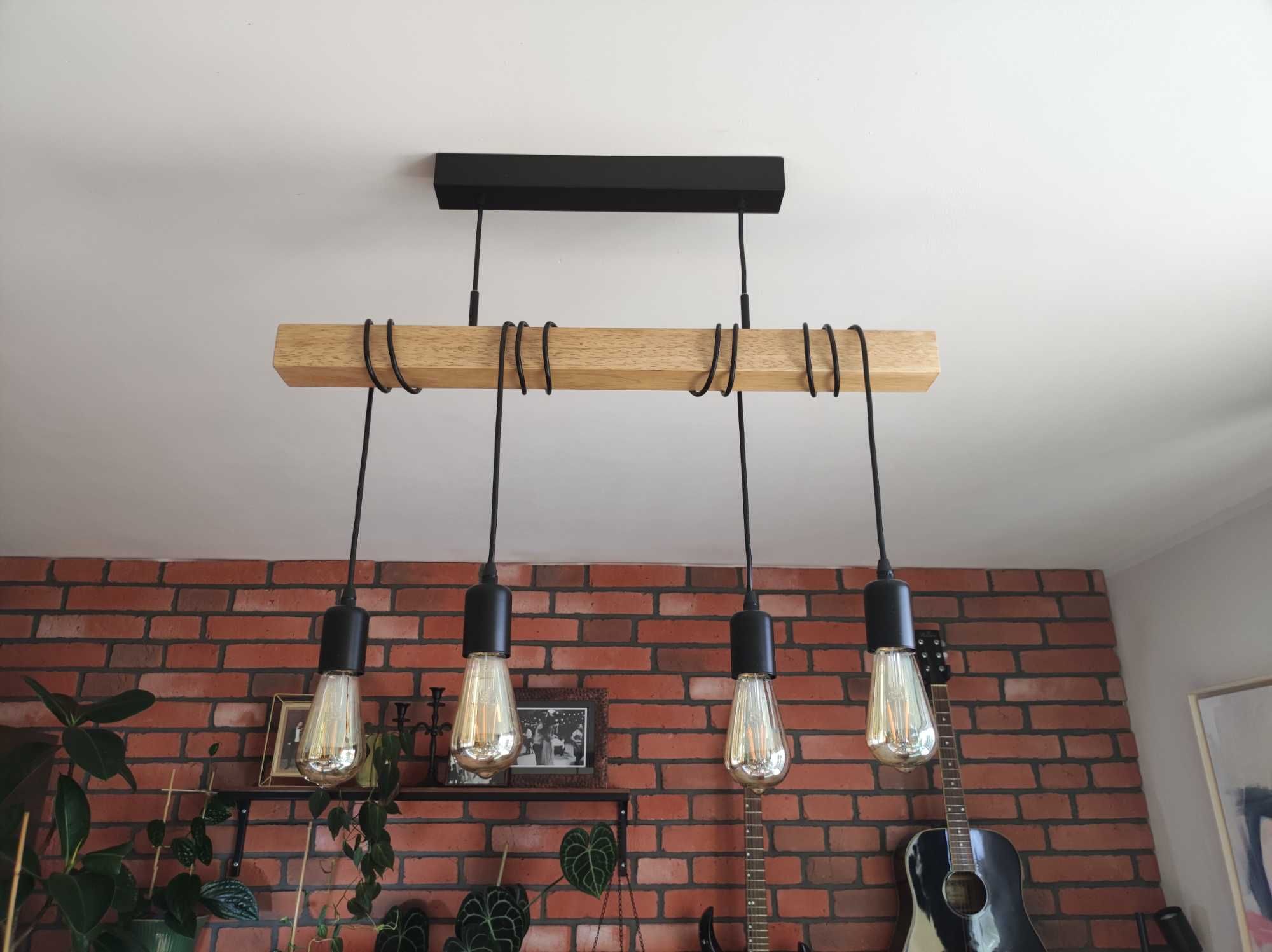 Lampa żyrandol loft