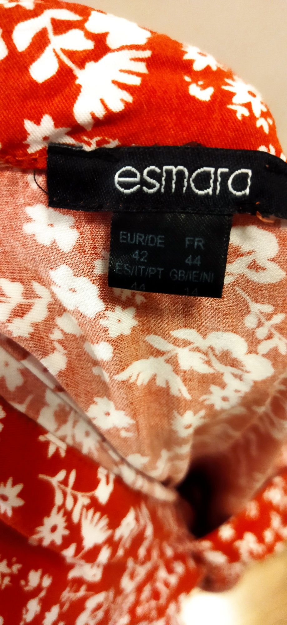 Sukienka esmara w kwiaty może być ciążowa 42