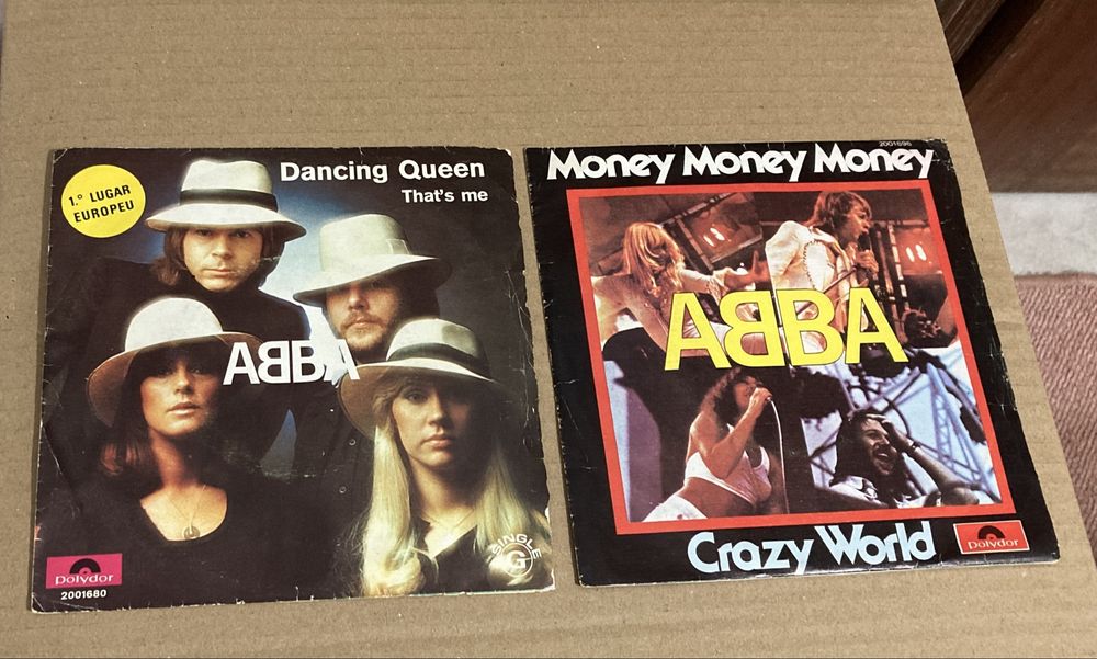 Dois Singles ABBA Anos 70