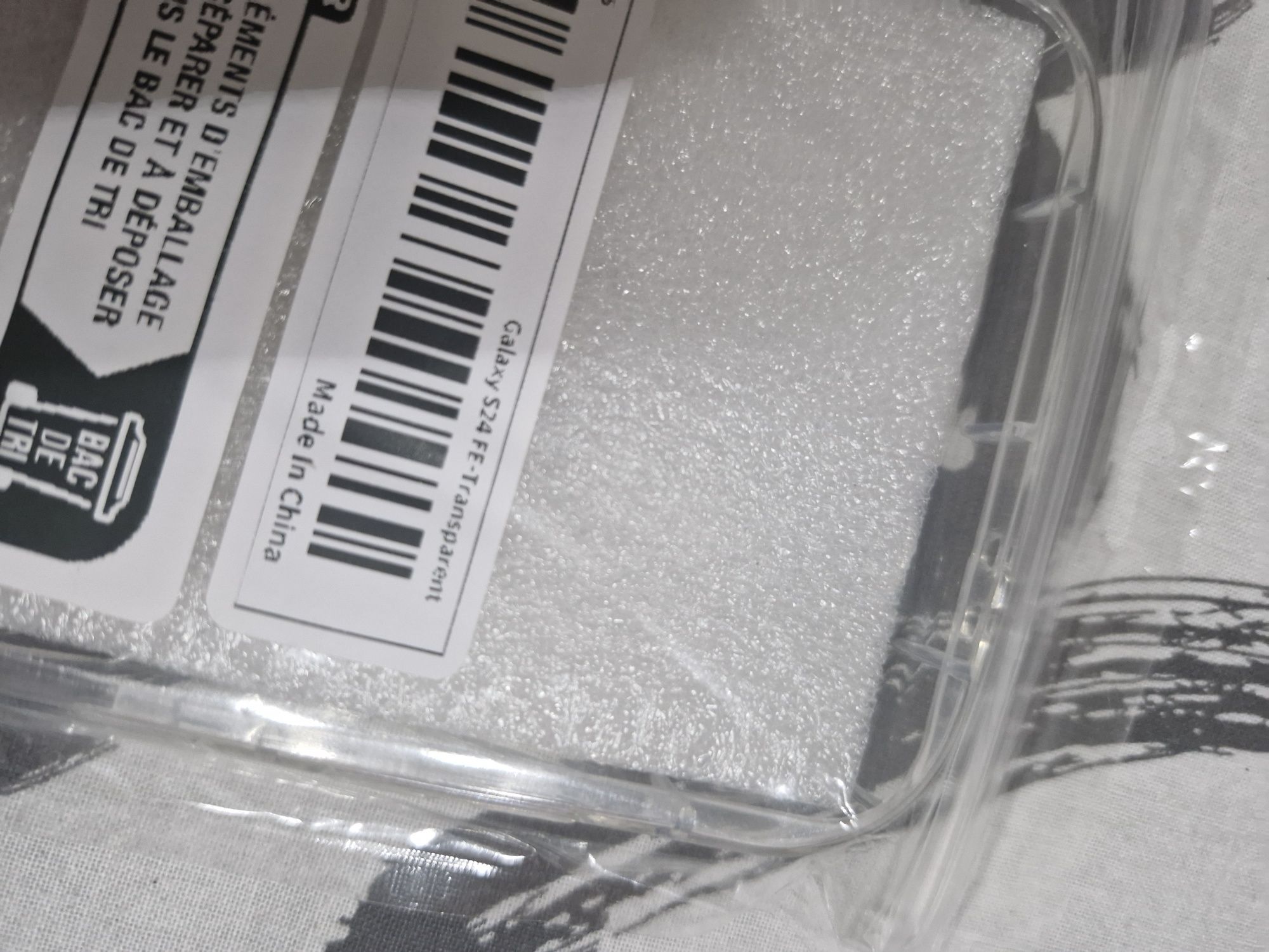 Capa telemóvel samsung S24 Fe transparente