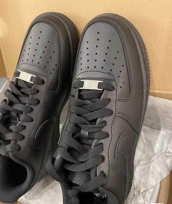 Buty Trampki NikeAir_Force_1_Low _07_Black_R.43