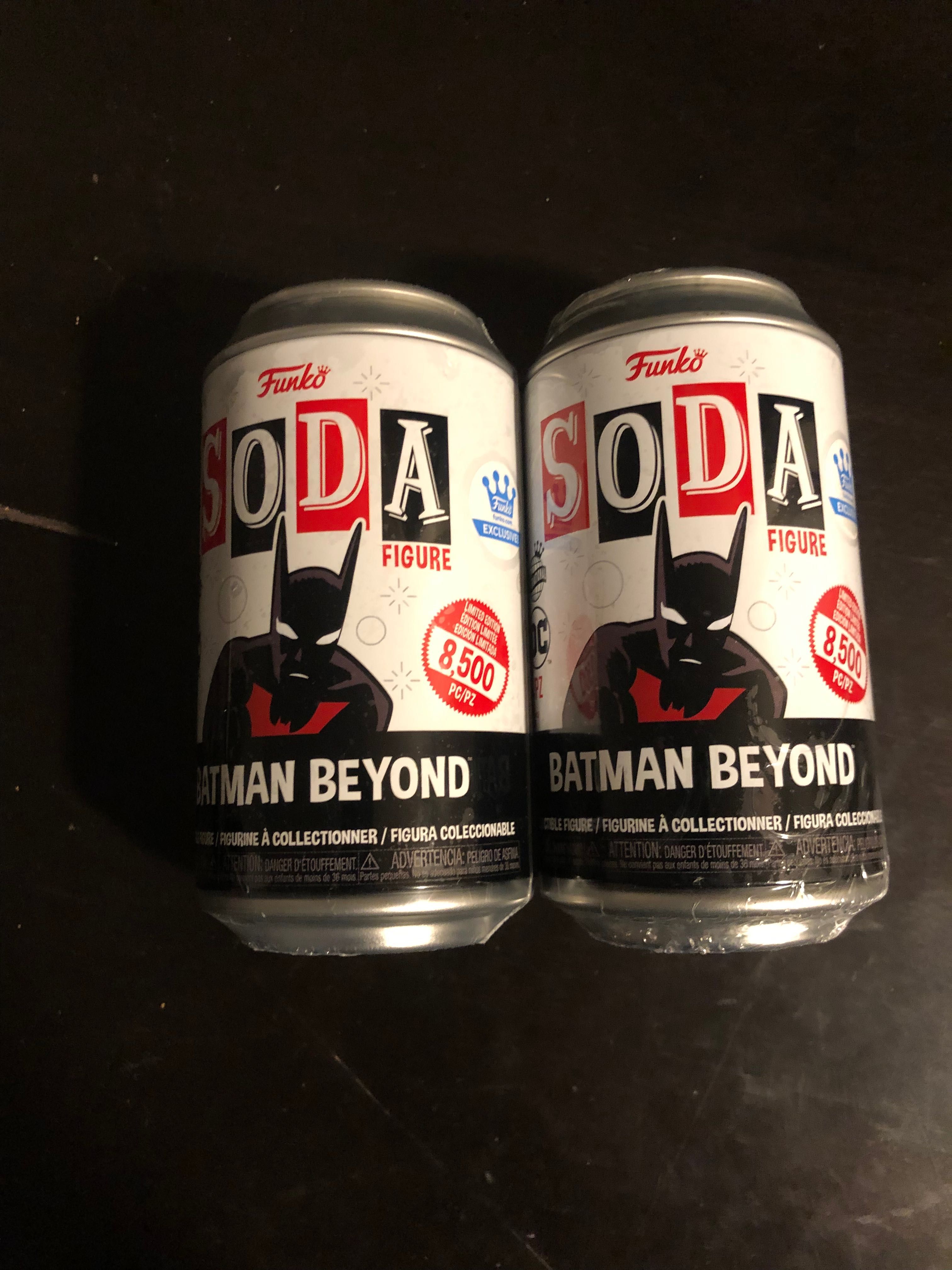 2 Soda can Batman - 8500 peças