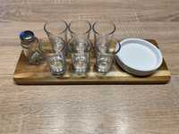 Zestaw do tequili/ tequila set/ kieliszki