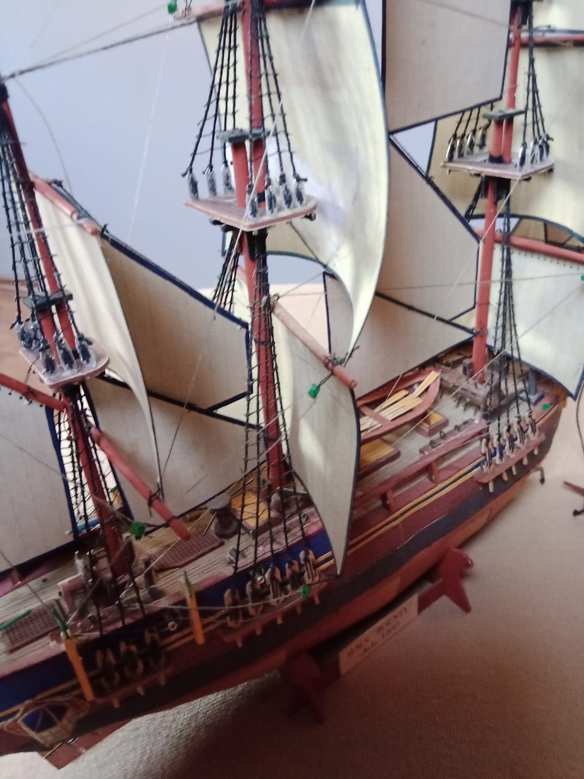 Model okrętu żaglowego HMS Bounty