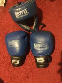 бокс тайский шлем перчатки reyvel