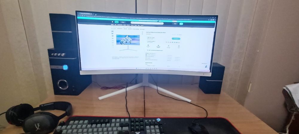 Монітор Philips 34m2c5501a/00 на гарантії