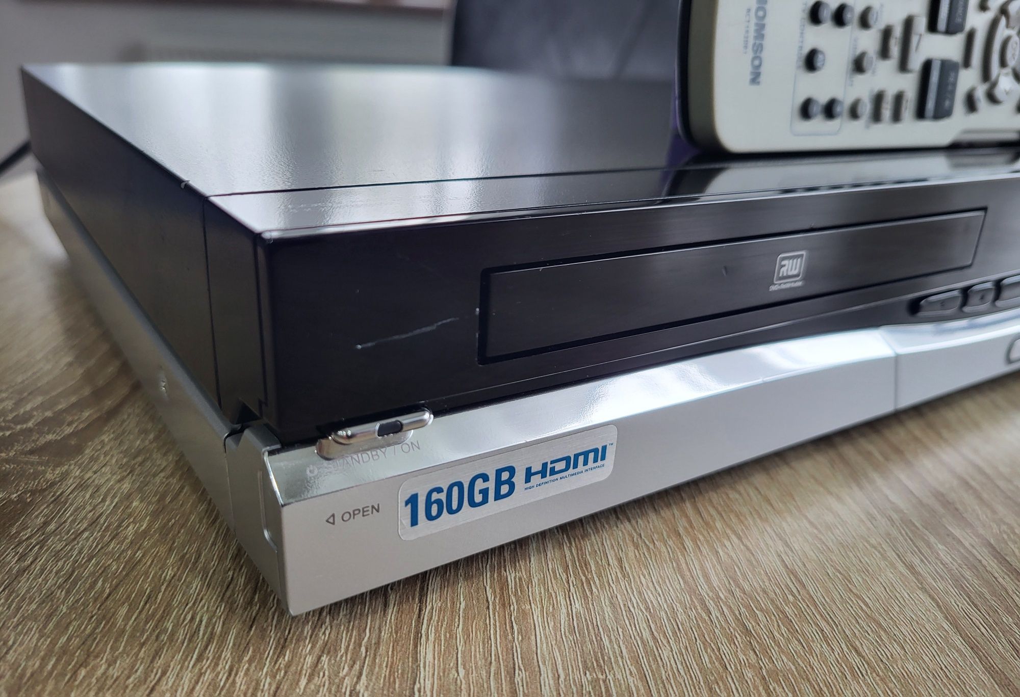 THOMSON DTH-8654 #Nagrywarka DVD HDD #160GB #HDMI #USB  #Dv-In #DivX