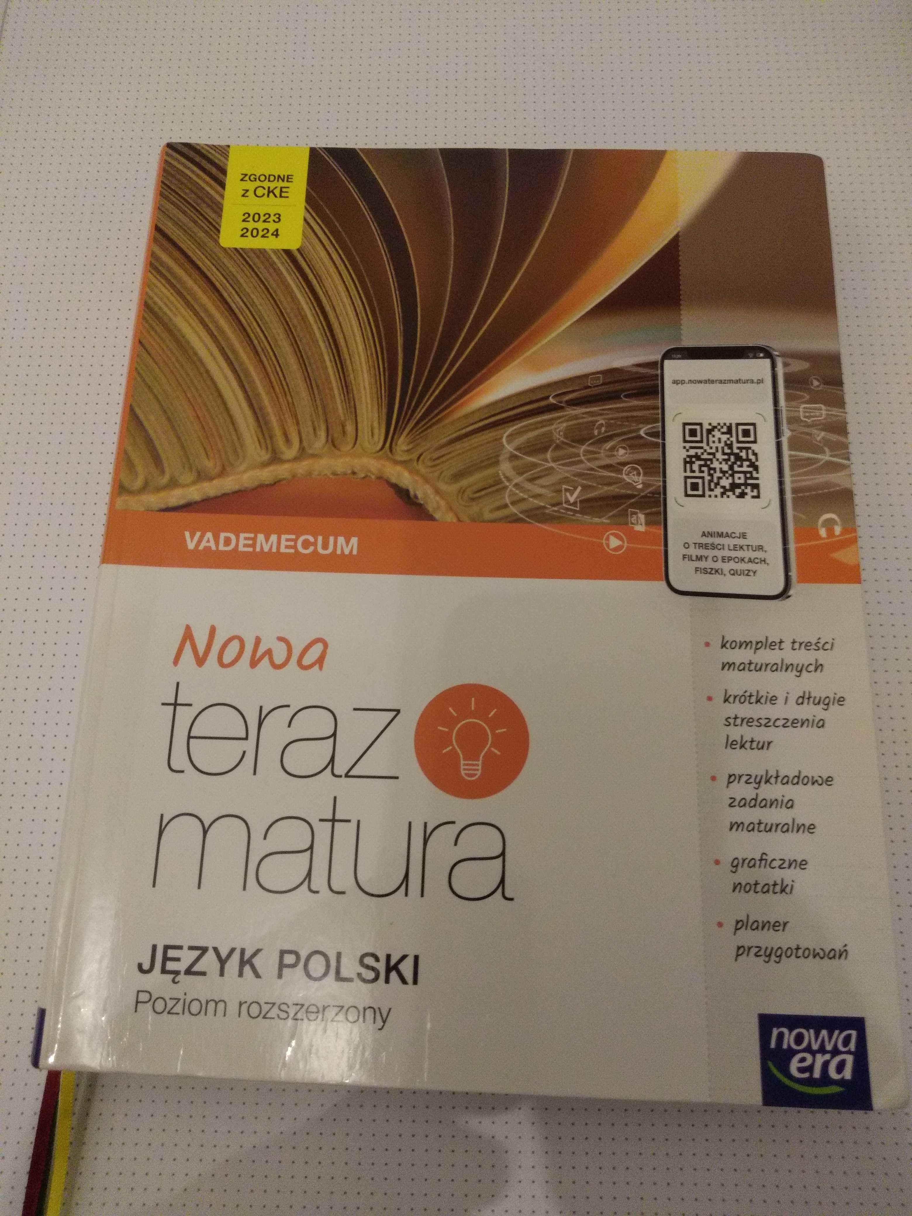 Vademecum nowa teraz matura język polski