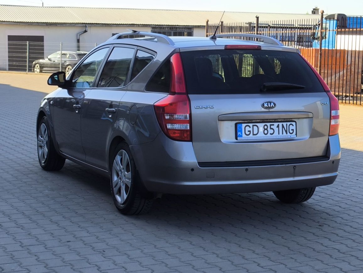 KIA CEE'D SALON POLSKA OPTIMUM 182Tys.Przebie.1.6CRDi 115Km 2008Rok