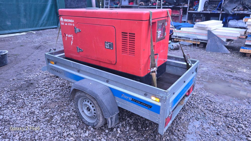 Wynajmę agregat prądotwórczy HIMOINSA 11 kW DIESEL WYNAJEM ZAMOŚĆ