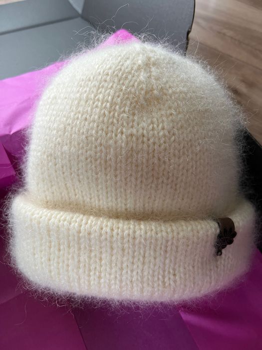 Czapka dwustronna/podwójna z moherem