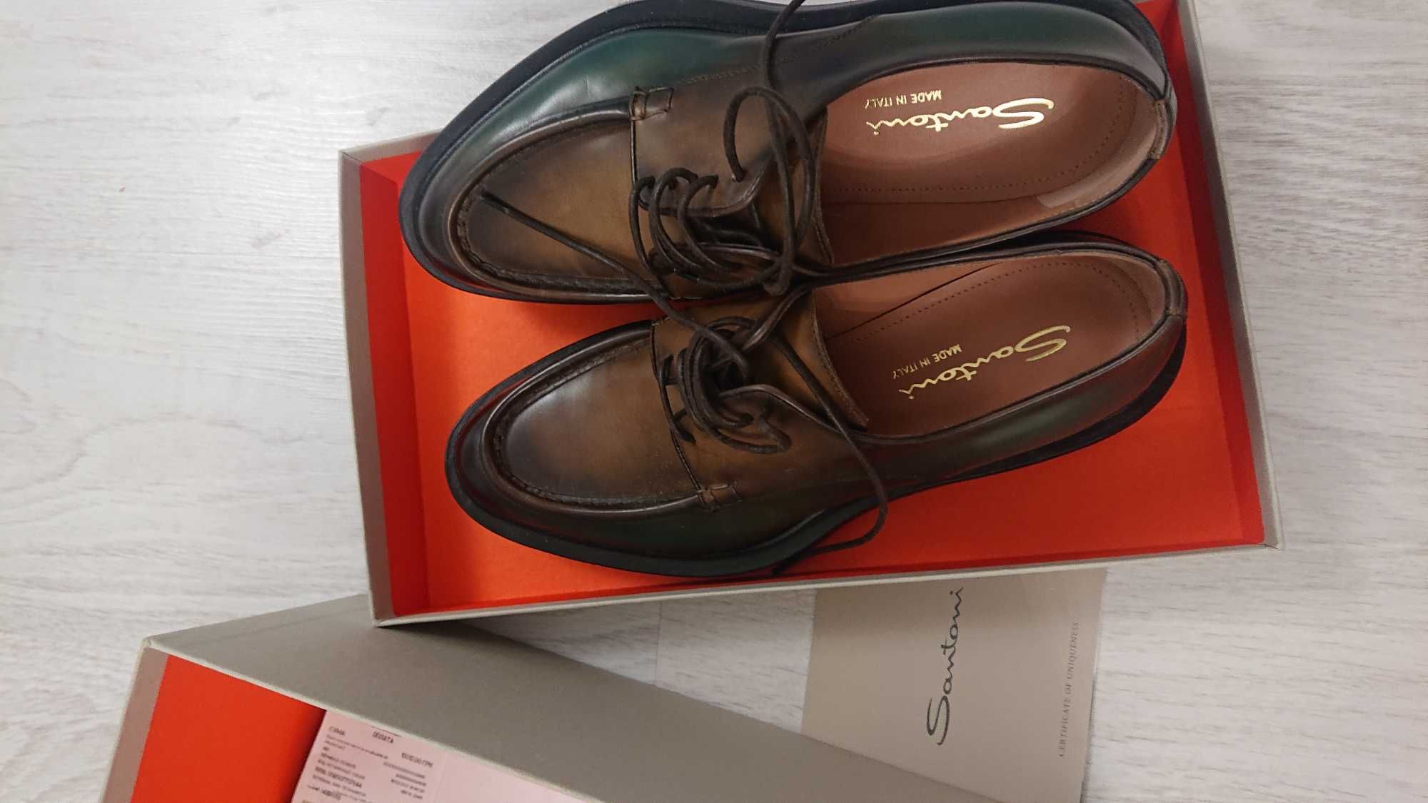 Продам туфли Santoni