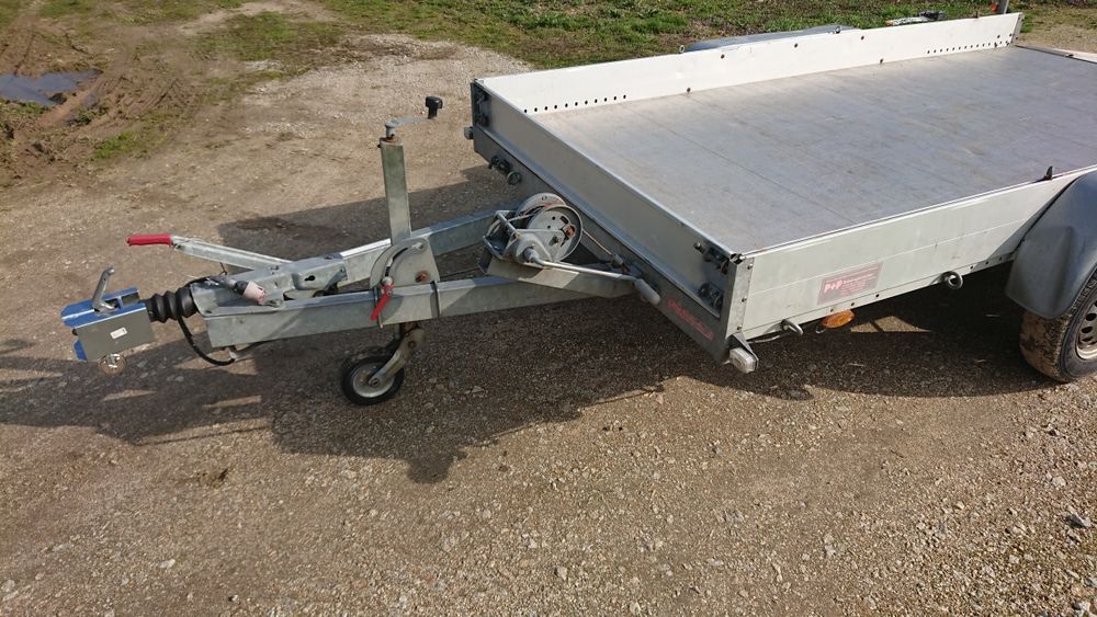 Przyczepa ANSSEMS AMT2 1500 aluminiowa dwuosiowa