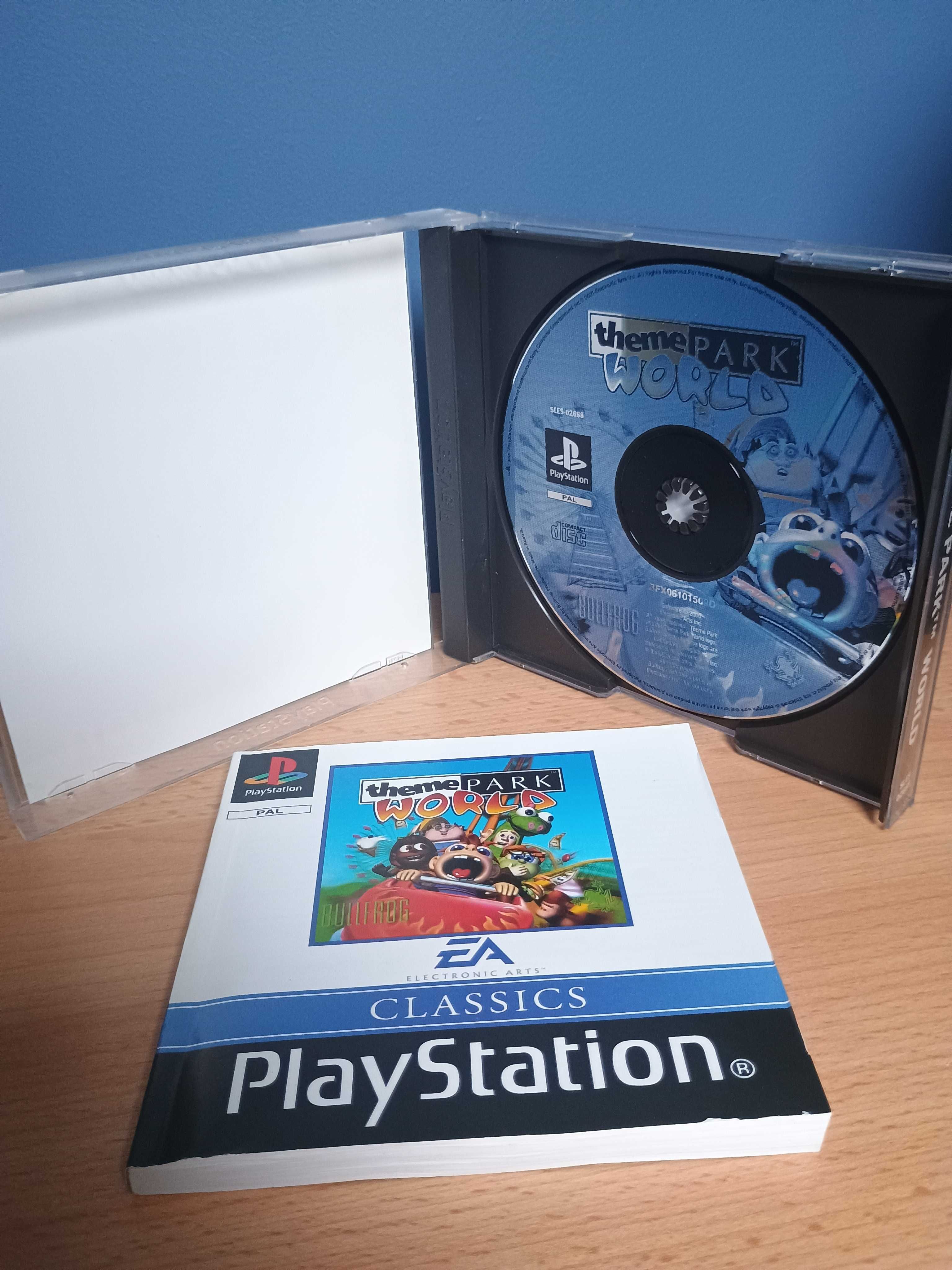 Theme Park World PSX PS! 3XA komplet