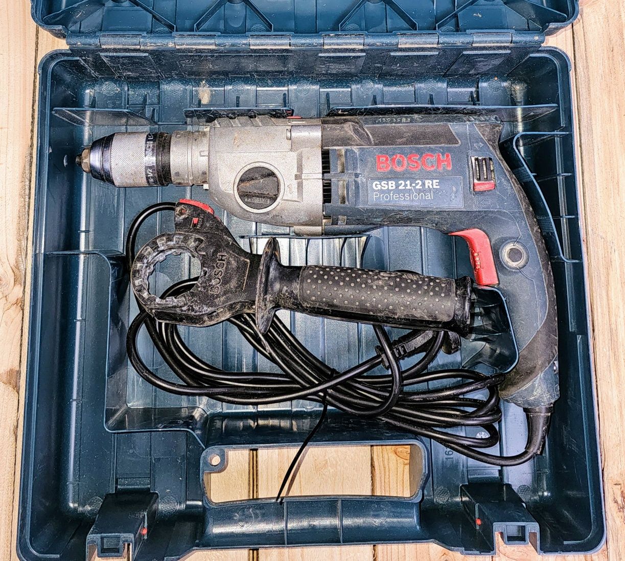 Bosch Professional wiertarka udarowa GBS 21-2 RE walizka