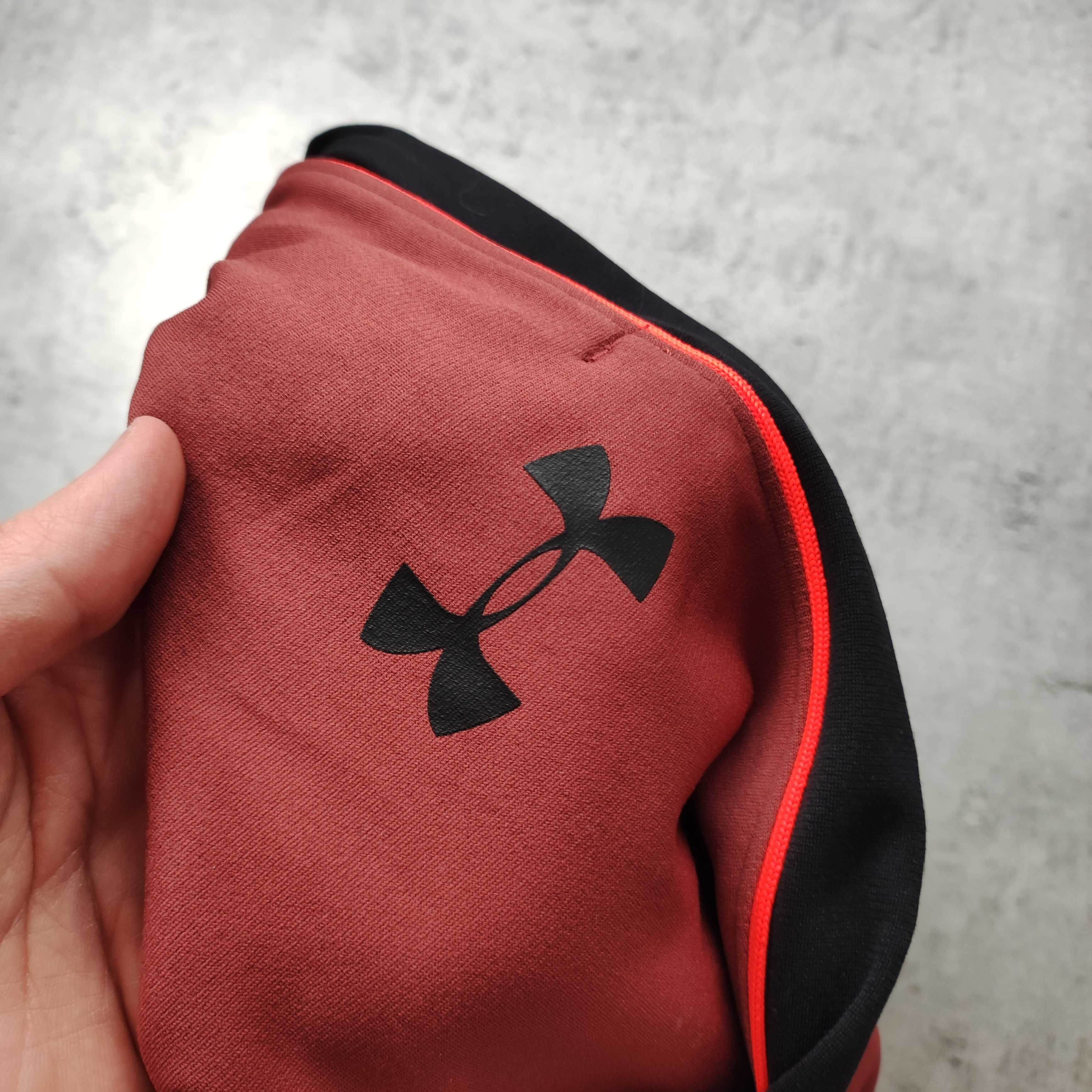 MĘSKIE Dresy Sportowe Spodnie Trening Joggery Under Armour Lampas GYM