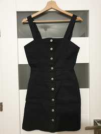 Czarna jeansową sukienka H&M rozmiar 36