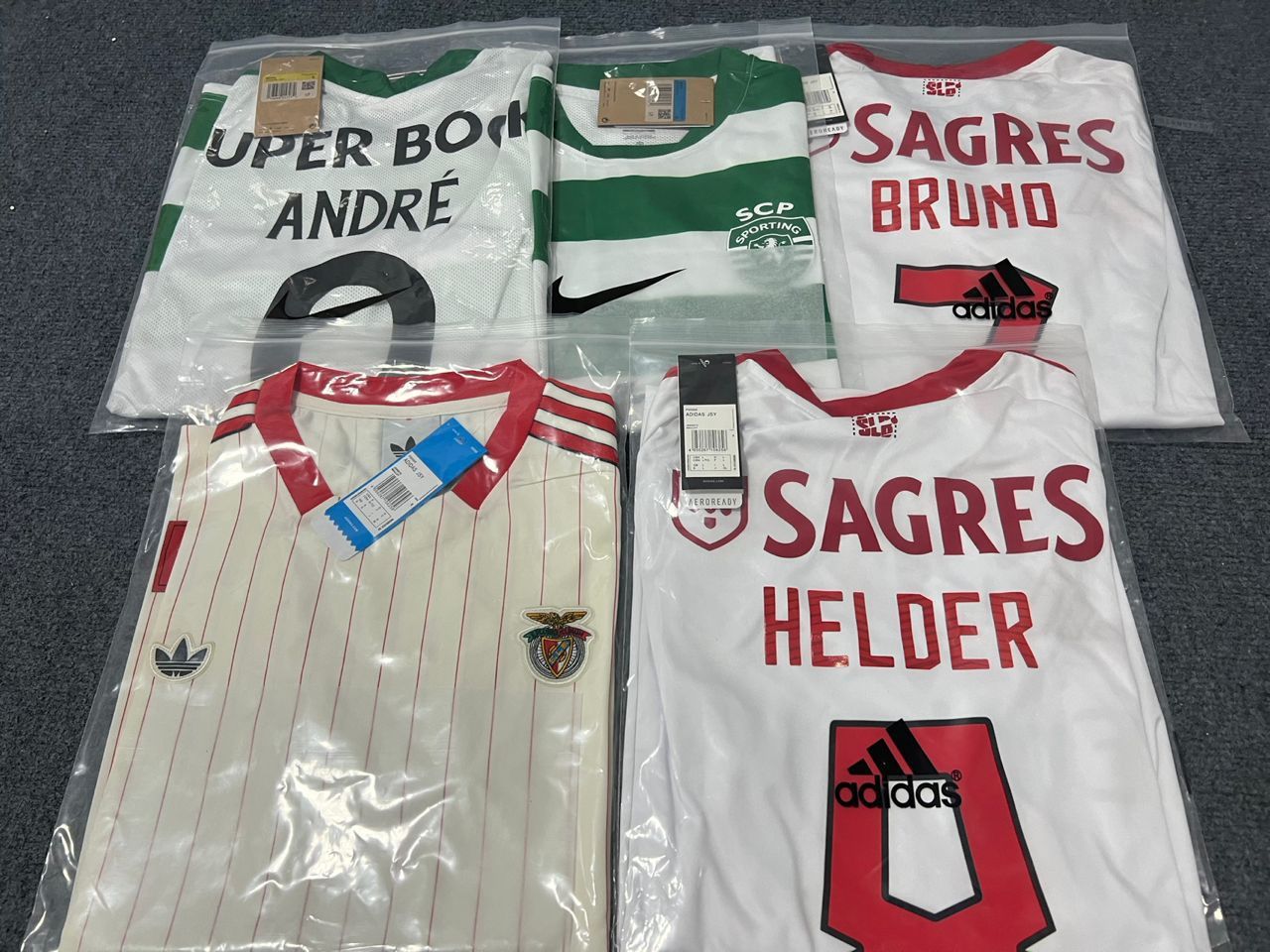 Camisolas de futebol