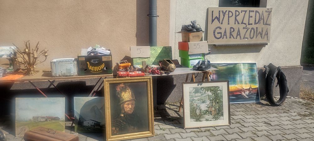Wyprzedaż garażowa - dla każdego coś fajnego