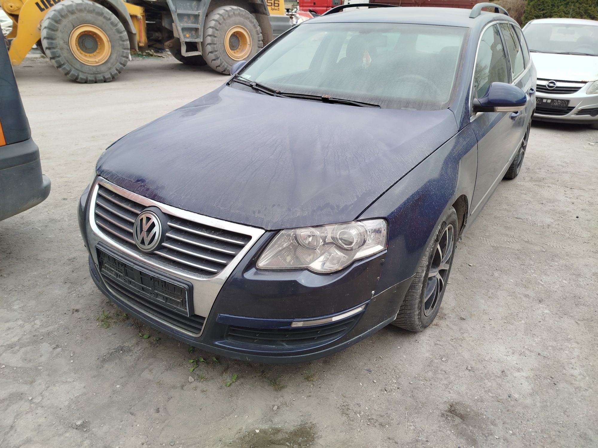 VW Passat B6 kompletny przód maska zderzak lampy pas błotnik wysyłka