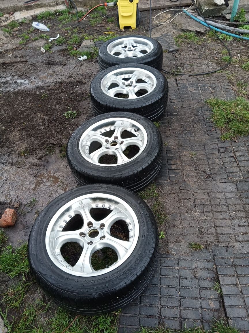 Титани r17 (5*108) резина 225/55 r17