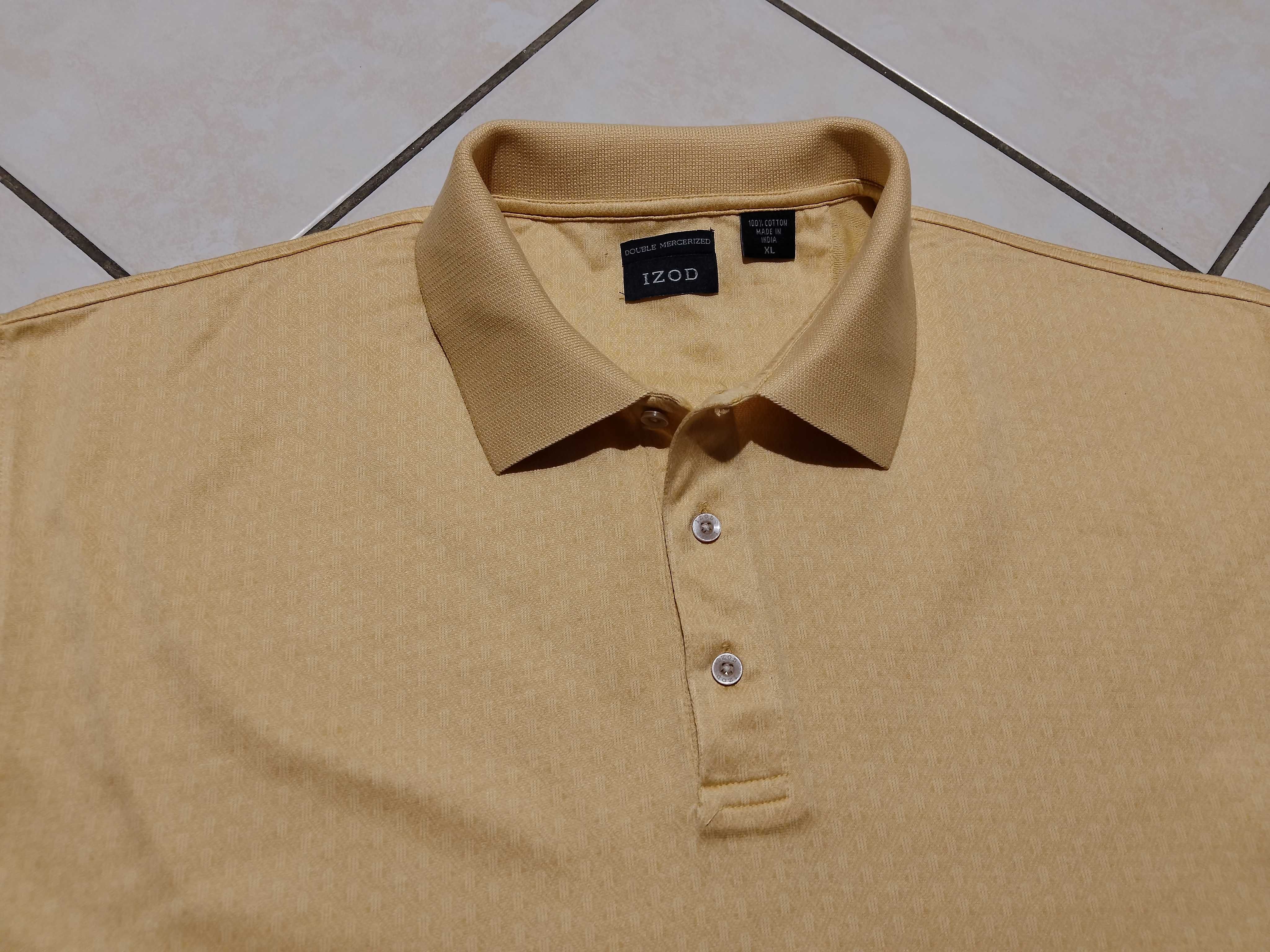 IZOD USA - NOWA! z LOGO Koszulka Polo Męska rozmiar XL