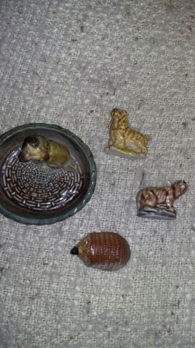 Różne przedmioty z porcelany,wykopaliska strychowe