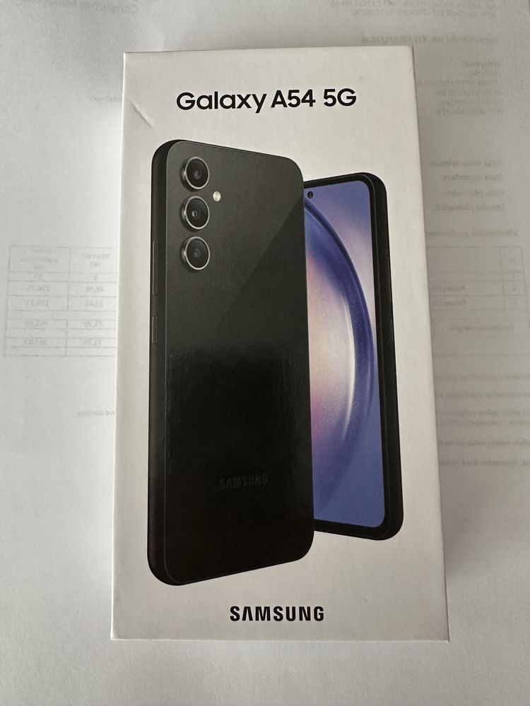 Samsung A54 5G /8G/128 GB Graphitr Nowy