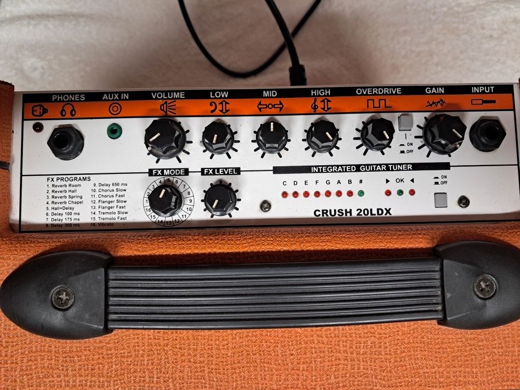 Amplificador De Guitarra Orange crush 20LDX