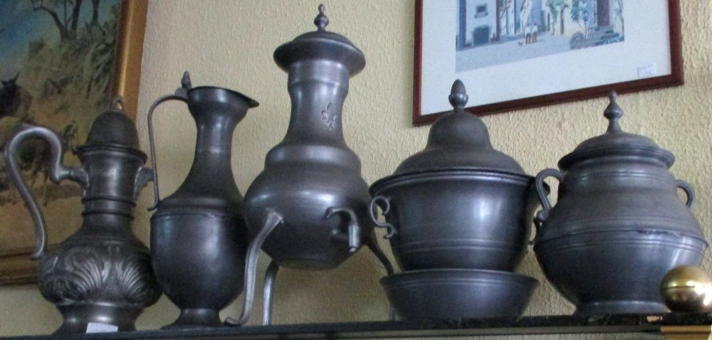 Peça em estanho