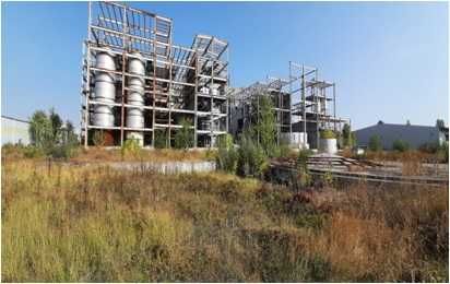 Незавершене будівництво спирт заводу,  12004 кв. м, м. Золотоноша