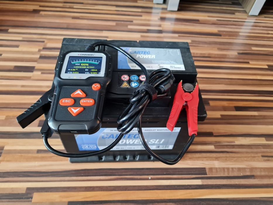 Akumulator CARTEC---Made in Germany 12V 60 Ah 540 A---sprawny Łódź