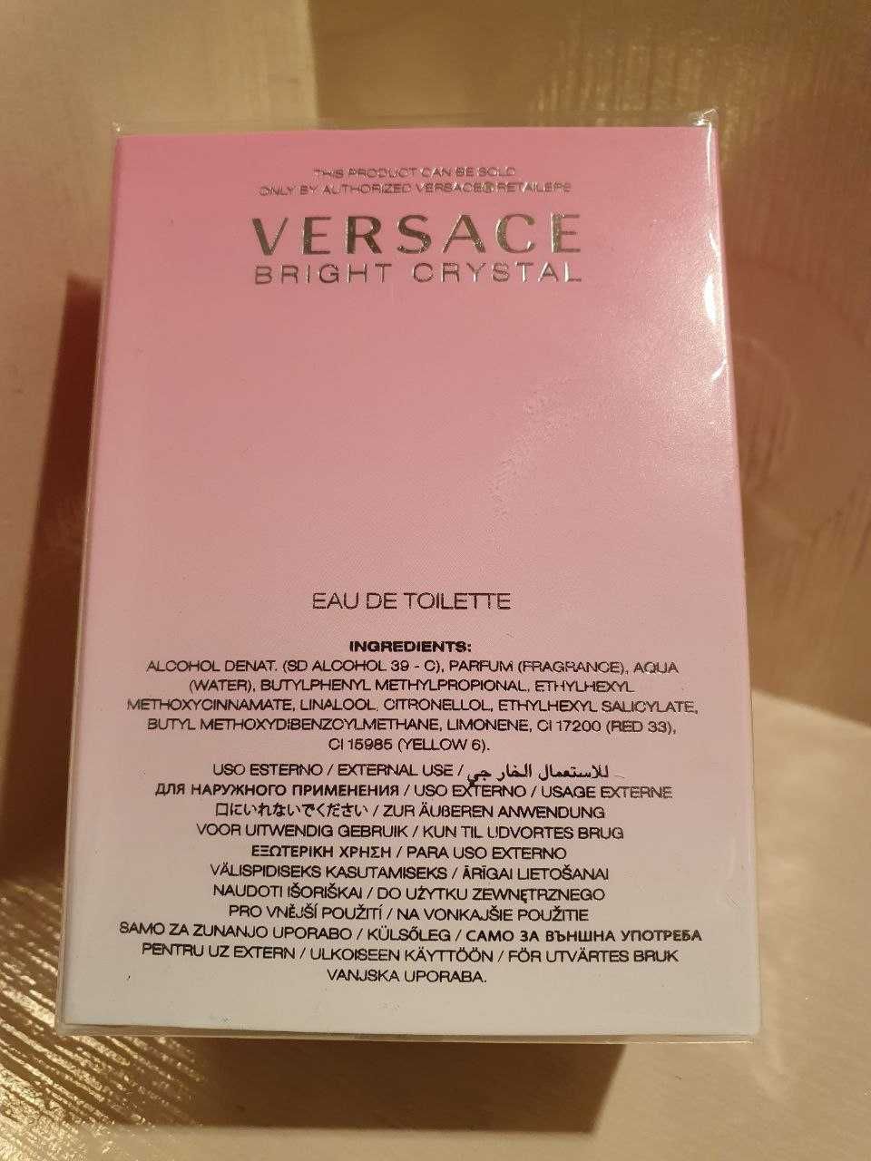 Versace Bright Crystal 30 и б.у 25 мл, Dolce & Gabbana Light Blue 100