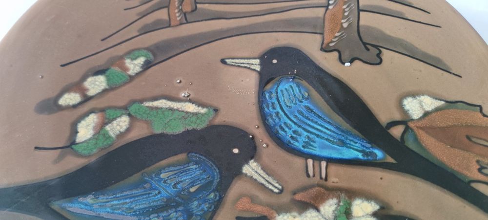 Настінна тарілка ЛКСФ Львівська кераміко скульптурна фабрика