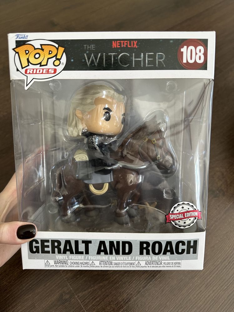 Figurka Funko POP TV The Witcher Geralt and Roach Wiedźmin 108