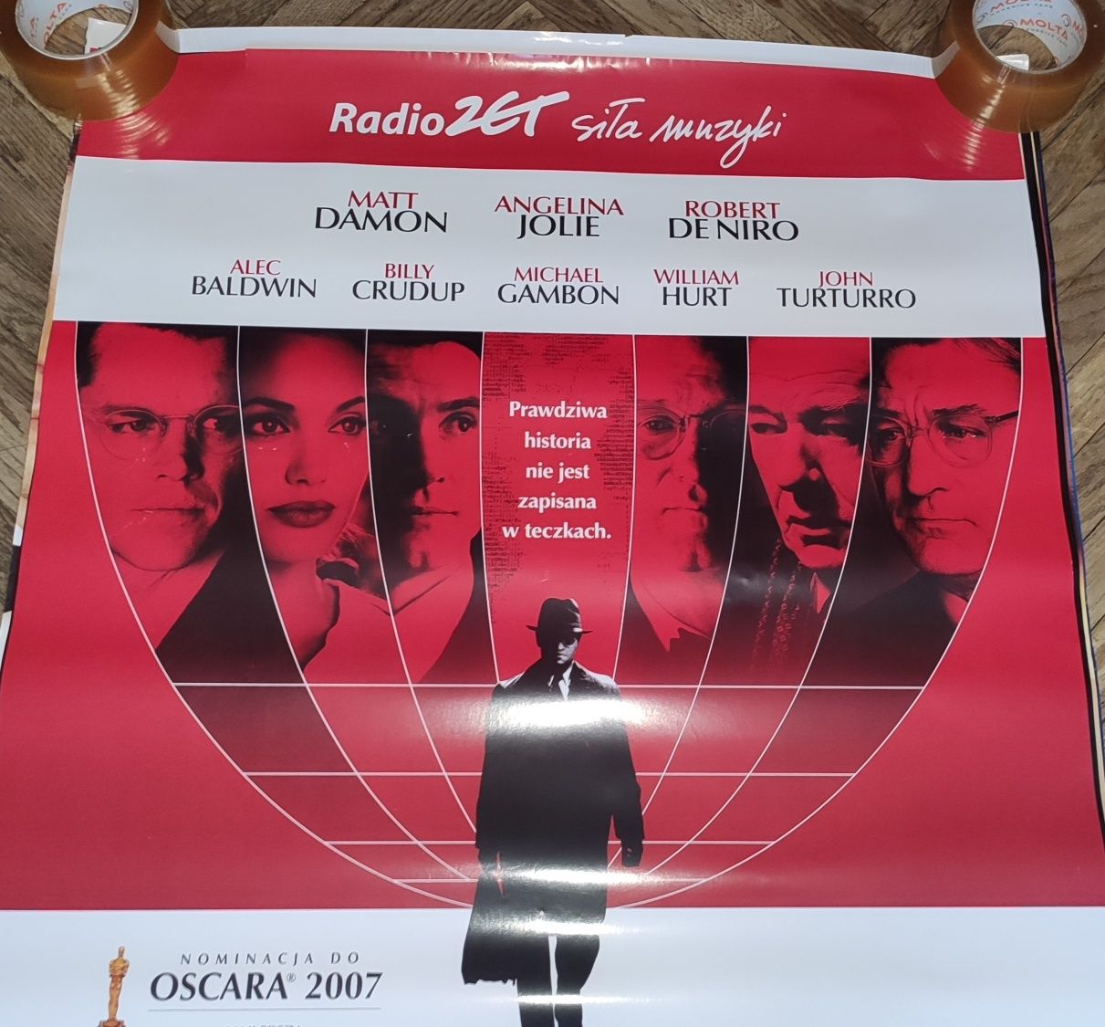 Dobry agent plakat filmowy oryginalny Matt Damon Jolie de Niro