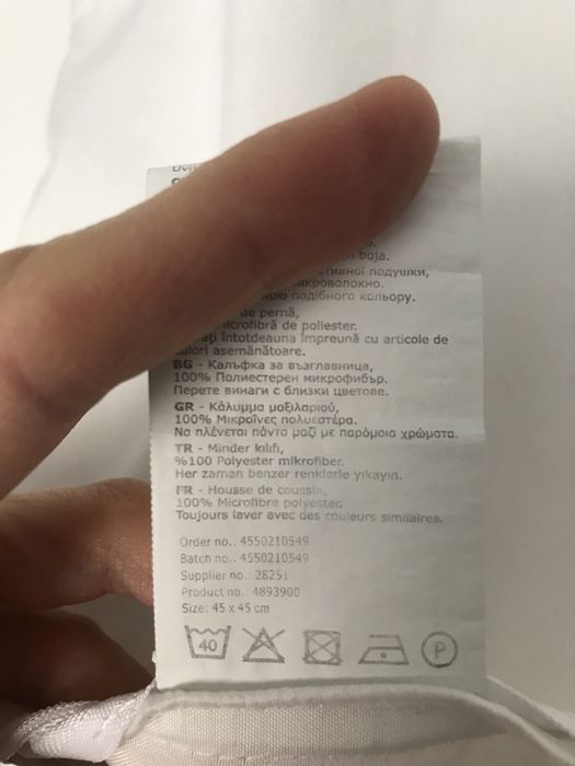 Poszewka ozdobna z jeleniem, 45x45, obrazek zimowy