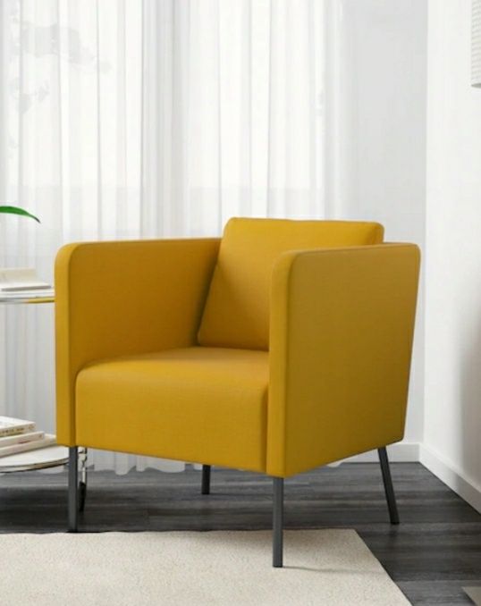 Fotel ikea- żółty