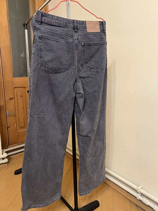 Штани сірі H&M, джинси