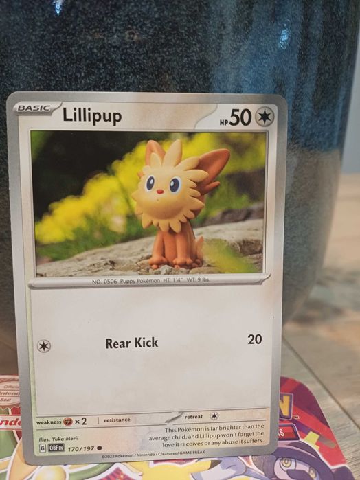 Carta Pokémon Lillipup #170