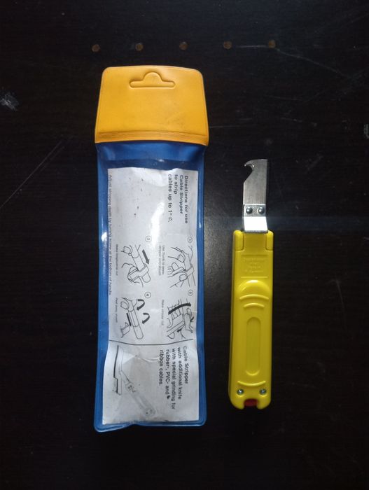 Navalha de decapar cabos